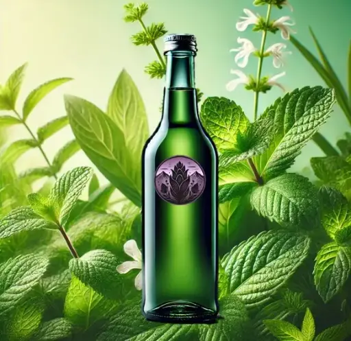 Vodka de Mashua negra con notas de Menta y Cedrón