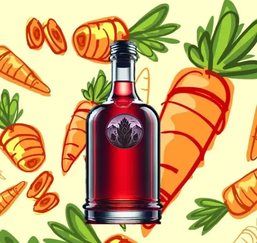 Vodka de Mahua negra con extracto de Zanahoria